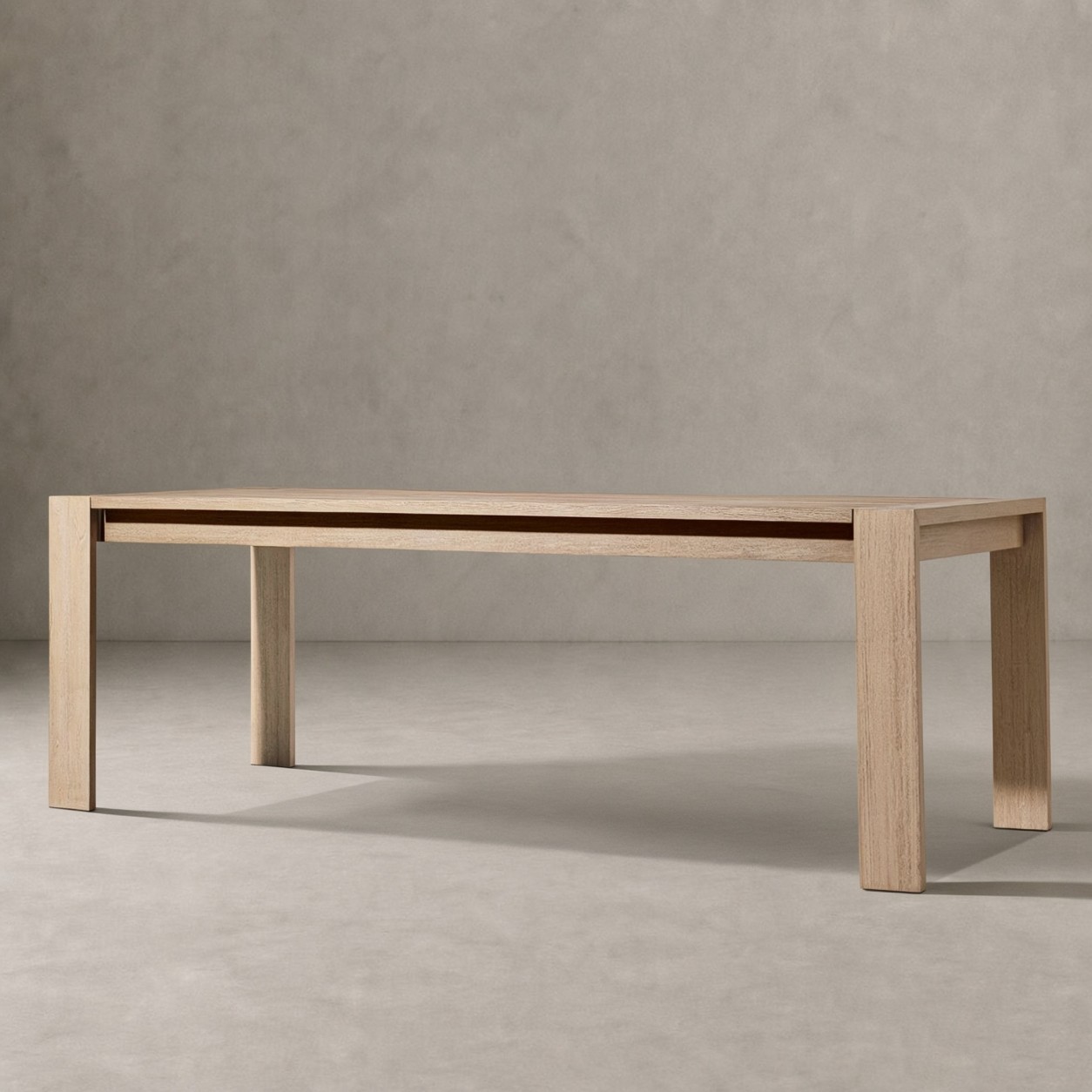 AREZZO Teak Rectangular Dining Table - WBERT HOME