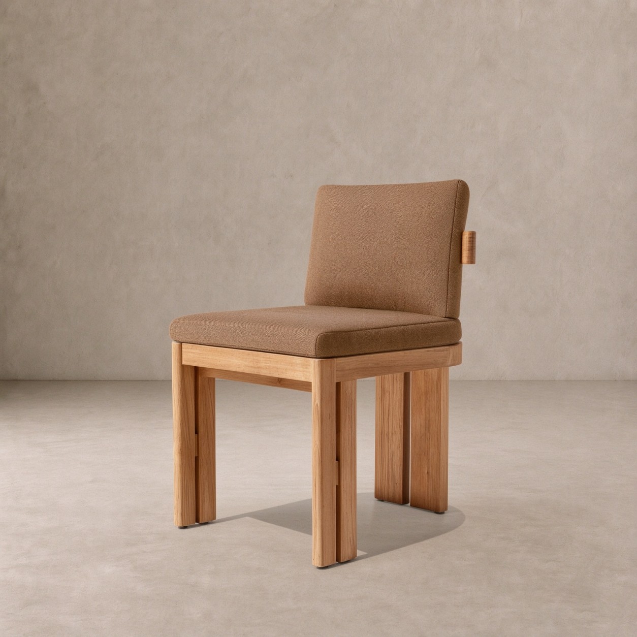 MODERNA Teak Outdoor Dining Side Chair - WBERT HOME