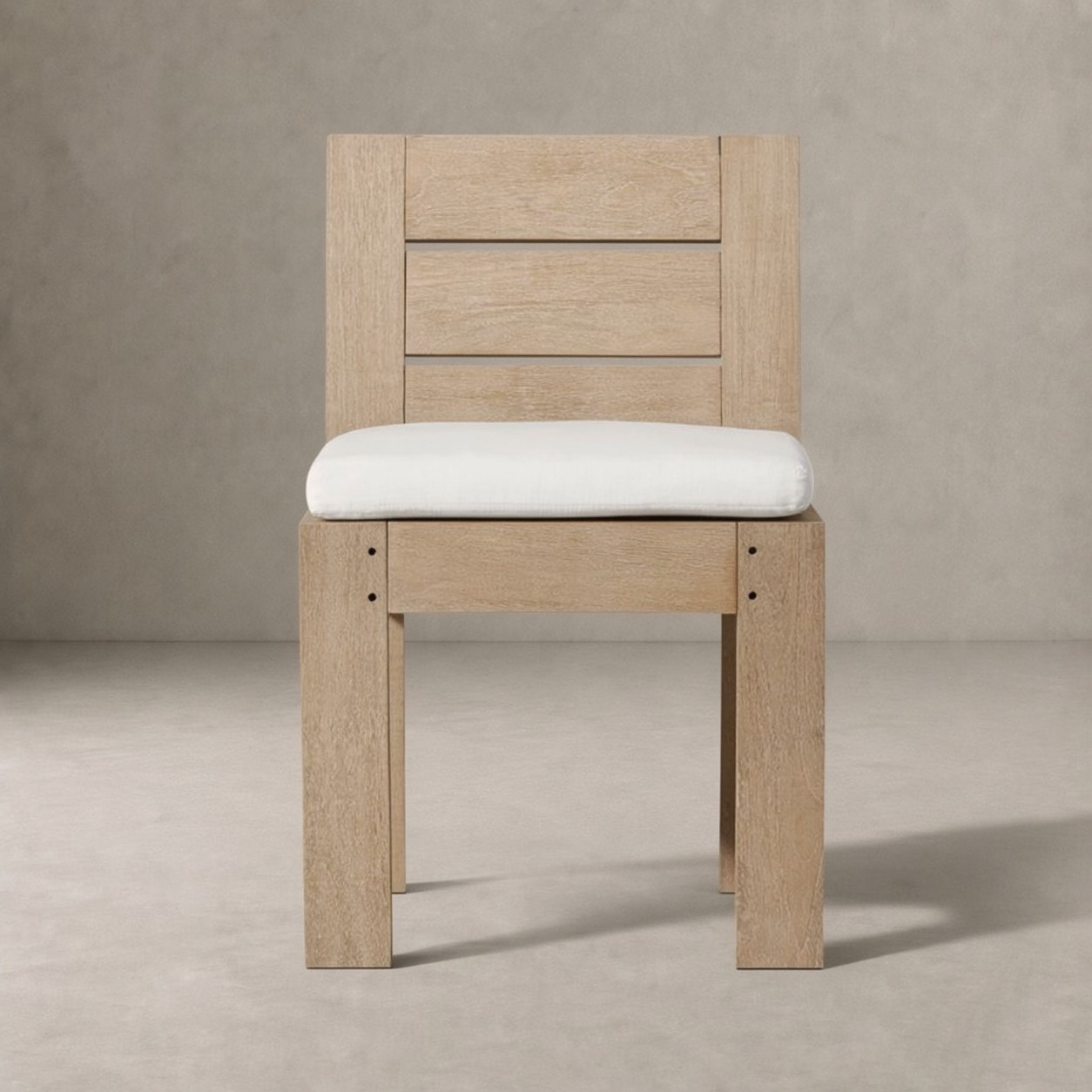 AREZZO Teak Dining Armchair - WBERT HOME