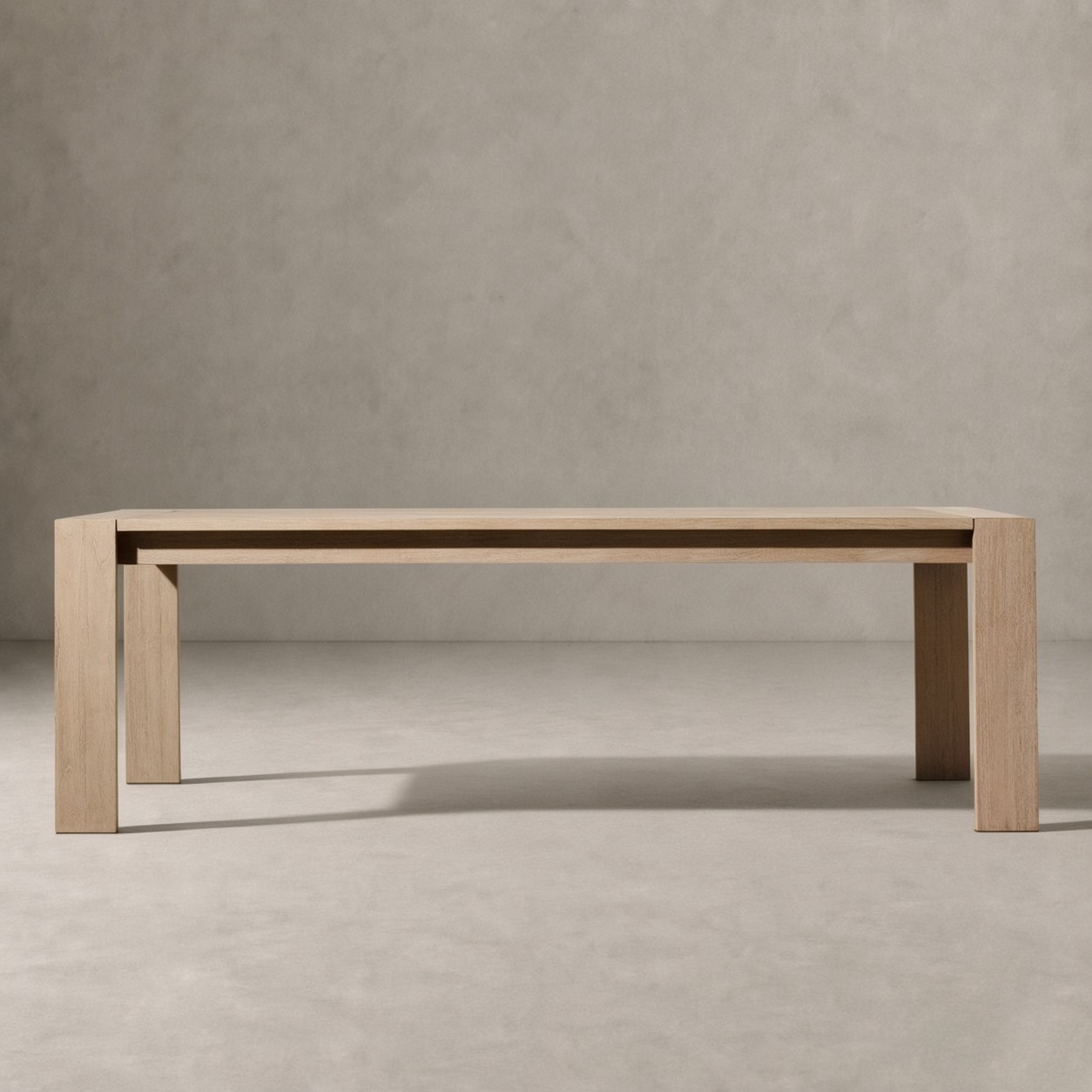 AREZZO Teak Rectangular Dining Table - WBERT HOME