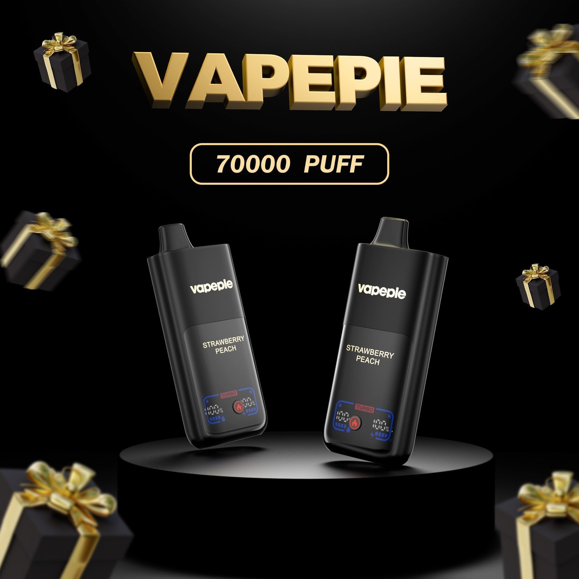 VAPEPIE Max Cloud Max Run – jednorazowa e-papieros o pojemności 70 000 zaciągnięć - vapepodpl