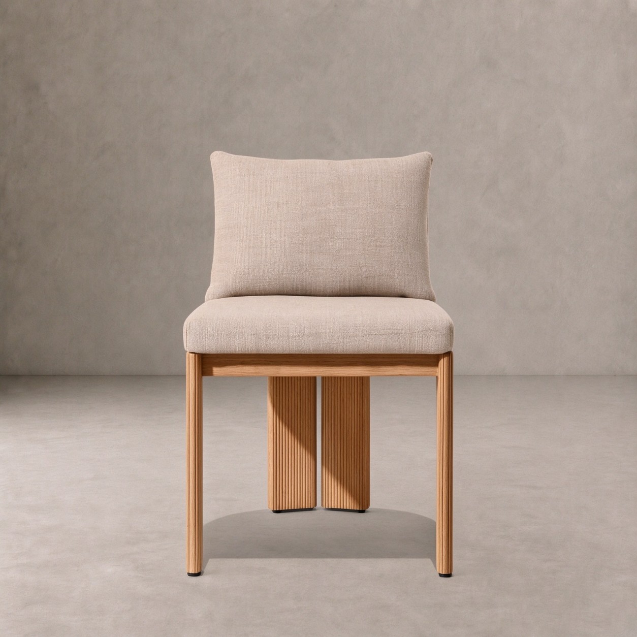STRAND Teak Outdoor Dining Side Chair - WBERT HOME