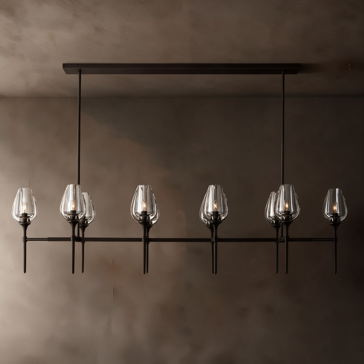 ARIA Crystal Linear Chandelier 72