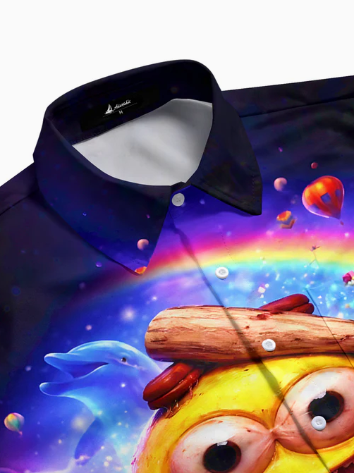 Funny Men's Pocket Short Sleeve Shirts