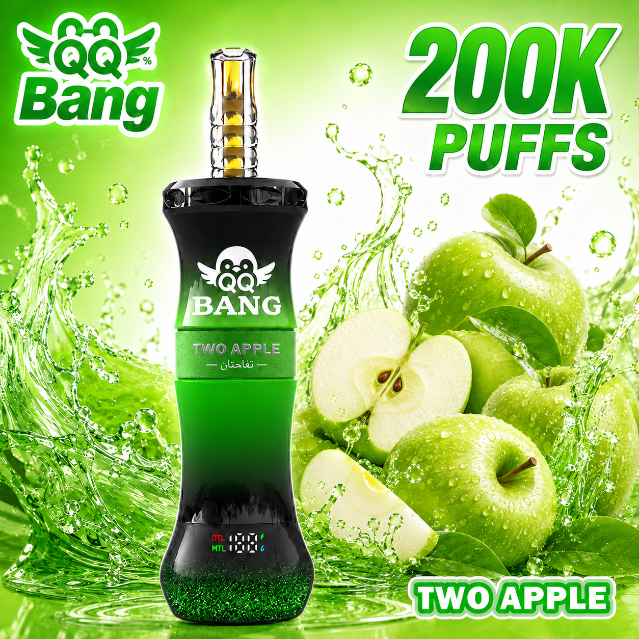 Bang QQ 200K  Disposable Vape Wholesale - vapepodpl