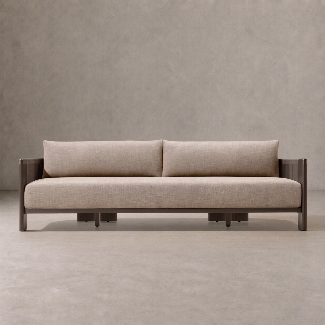 STRAND Aluminum Outdoor Sofa - WBERT HOME