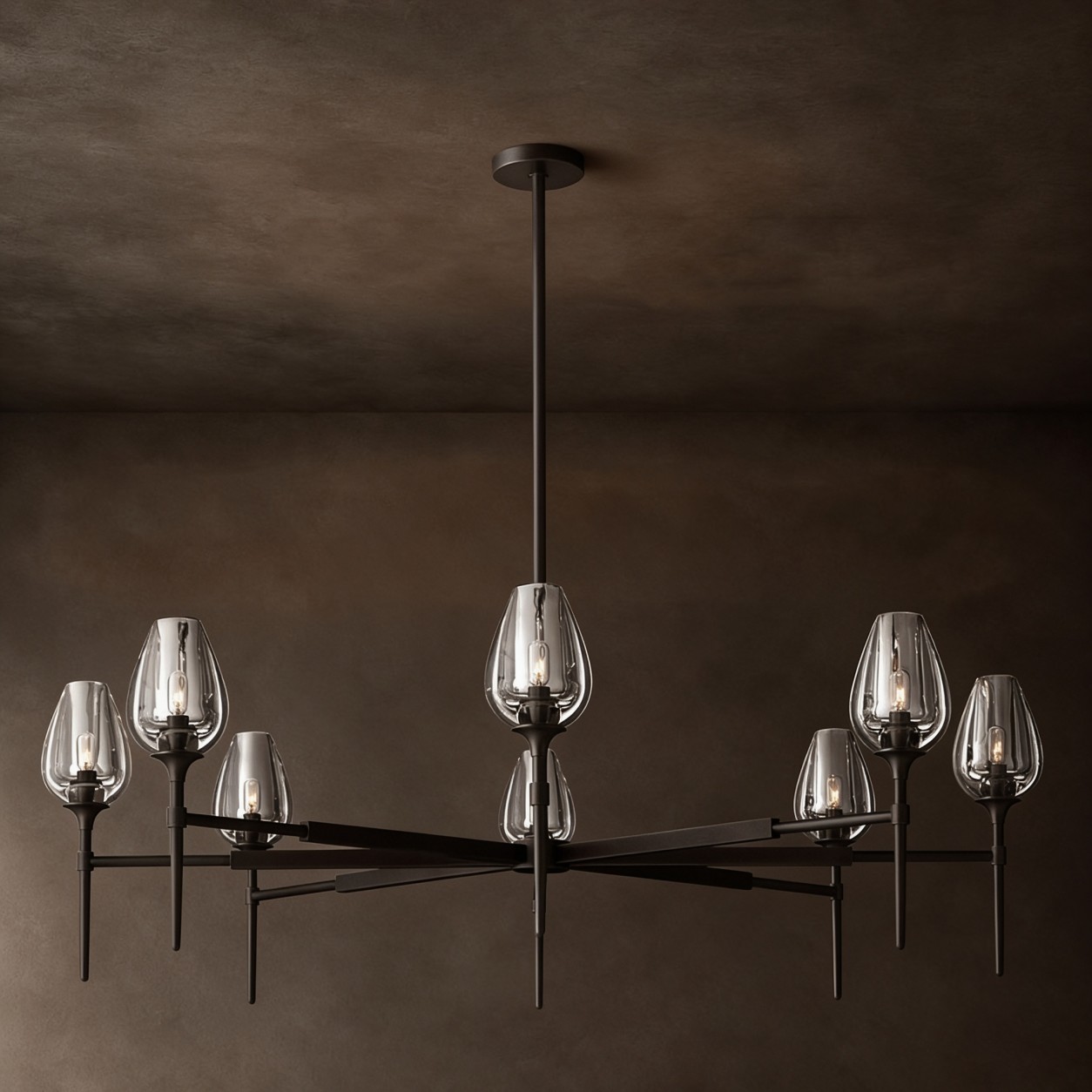 ARIA Crystal Round Chandelier 54