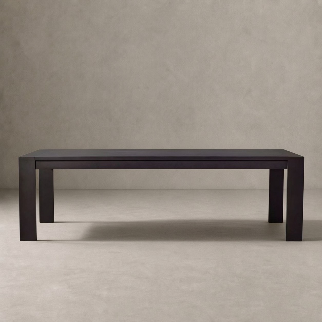 AREZZO Aluminum Rectangular Dining Table - WBERT HOME
