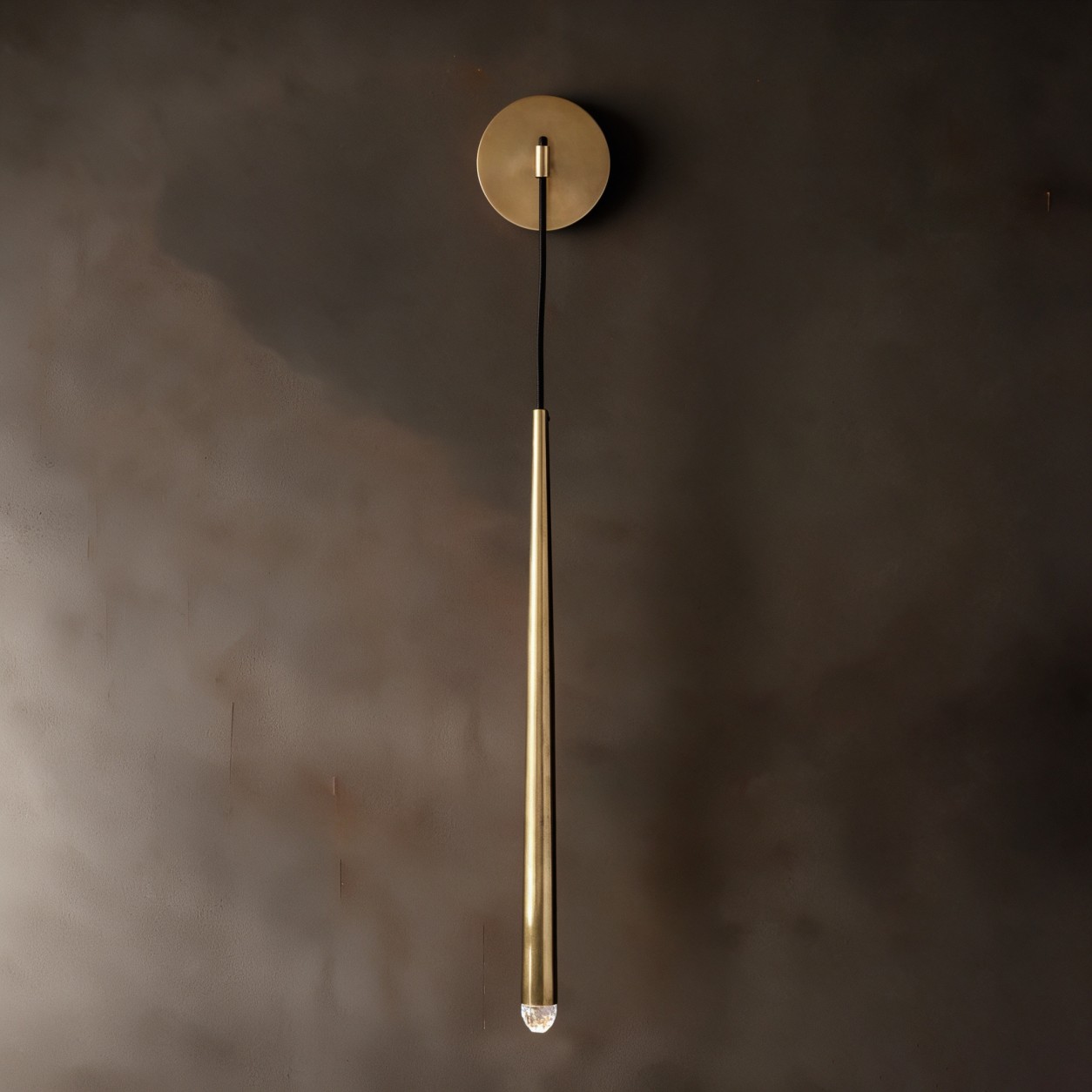 MARCEL Grand Brass Wall Sconce - WBERT HOME
