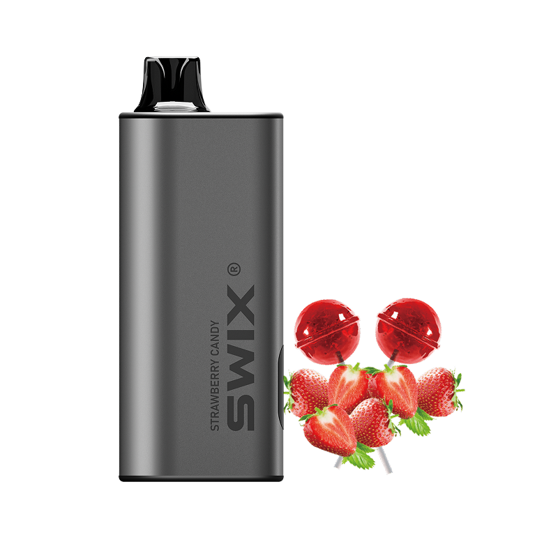 (Pack of 3 ) SWIX VAPE 9000 PUFFS-STRAWBERRY CANDY - Swix
