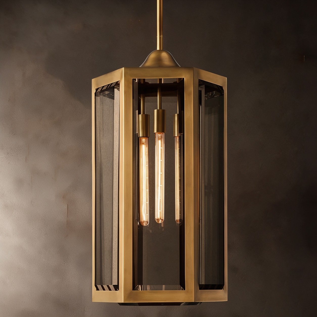 GARRISON Grand Hexagonal Crystal Pendant - WBERT HOME