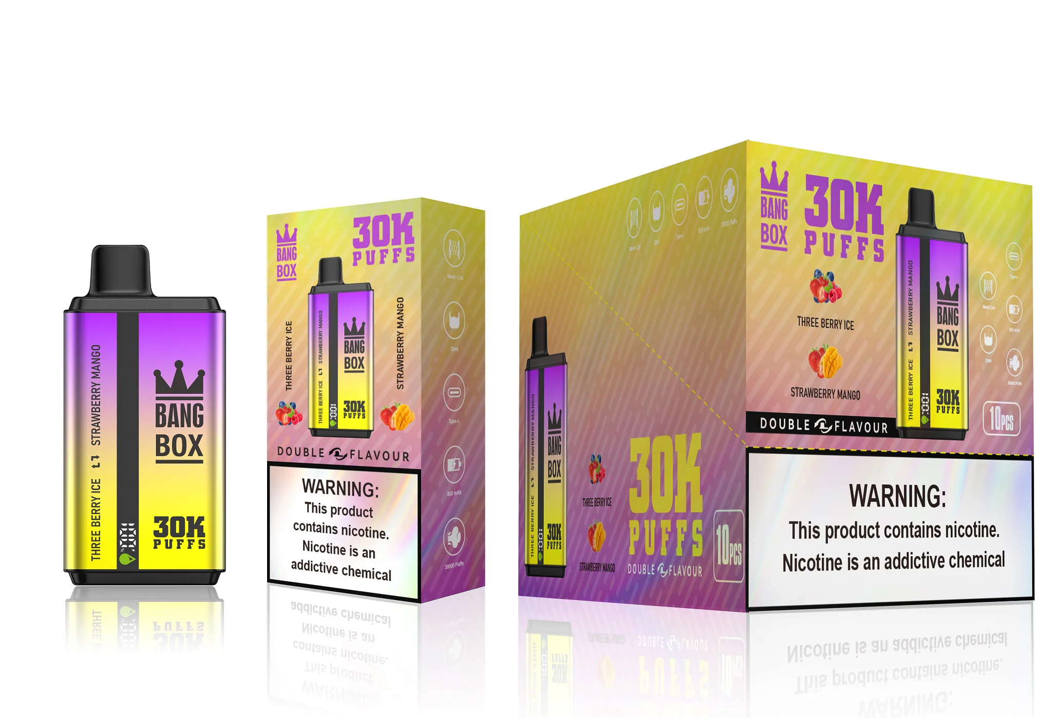 BANG BOX 30K 2 smaki w 1 – aż do 30K zaciągnięć - vapepodpl