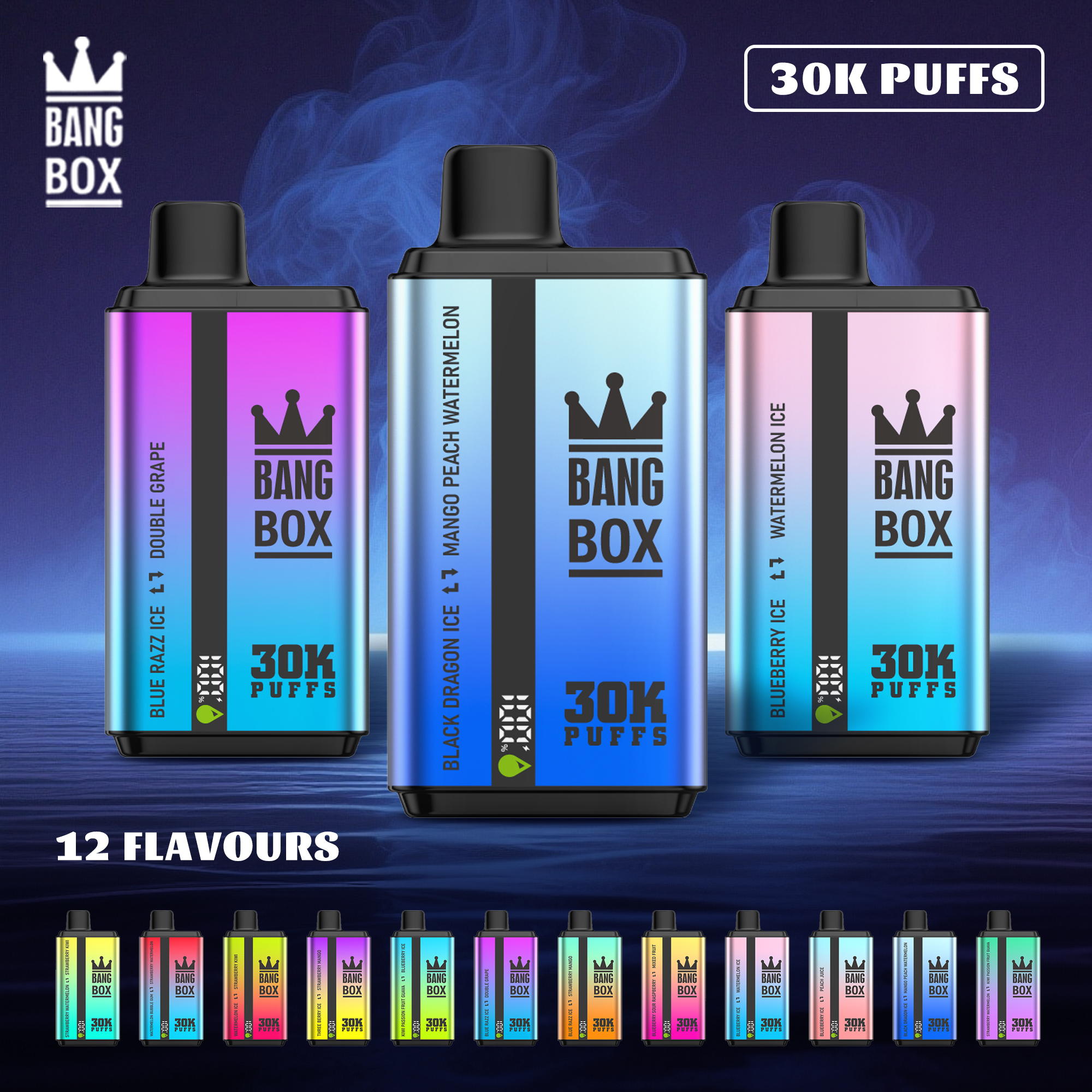 BANG BOX 30000 zaciągów o podwójnym smaku - vapepodpl