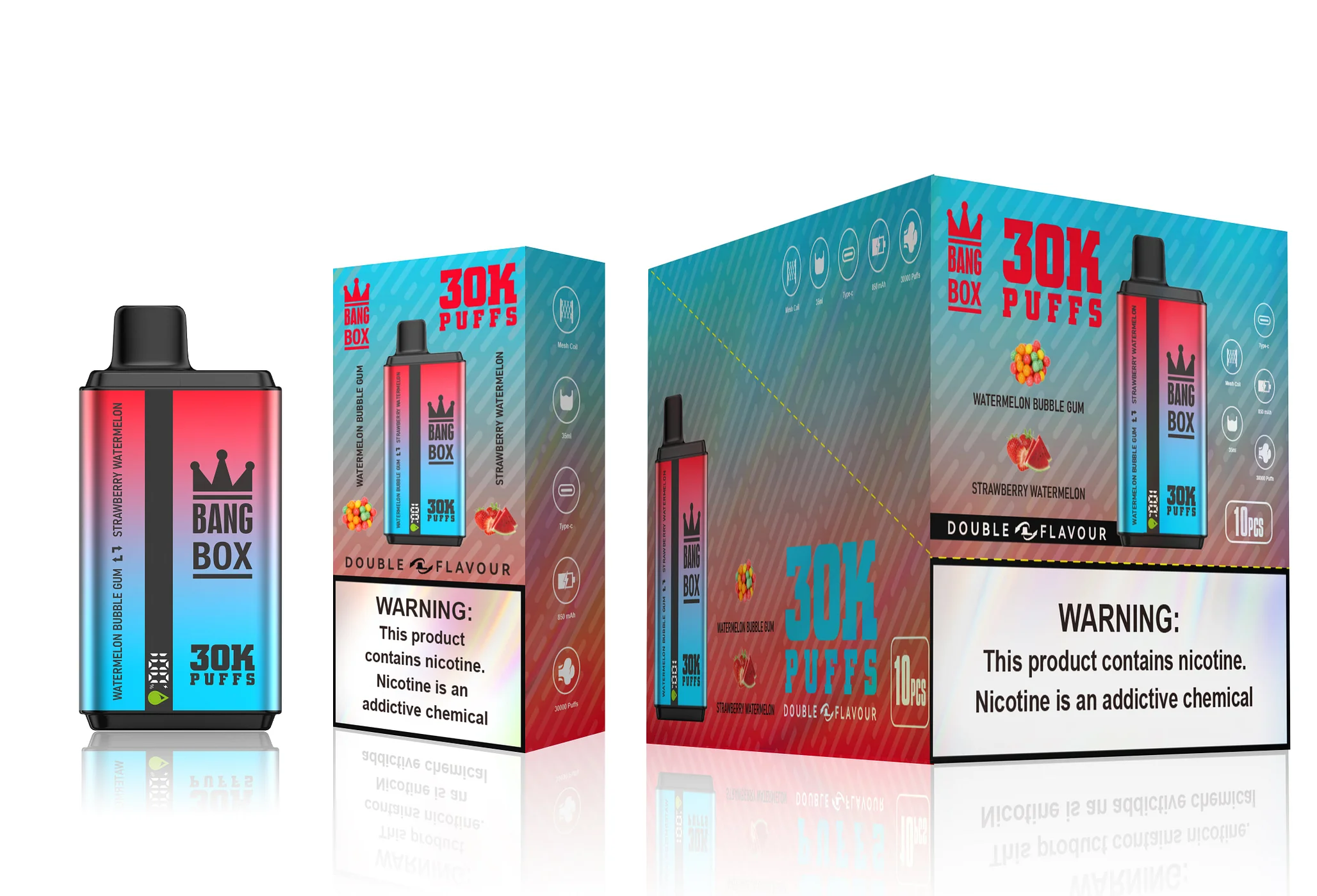 BANG BOX 30K 2 smaki w 1 – aż do 30K zaciągnięć - vapepodpl