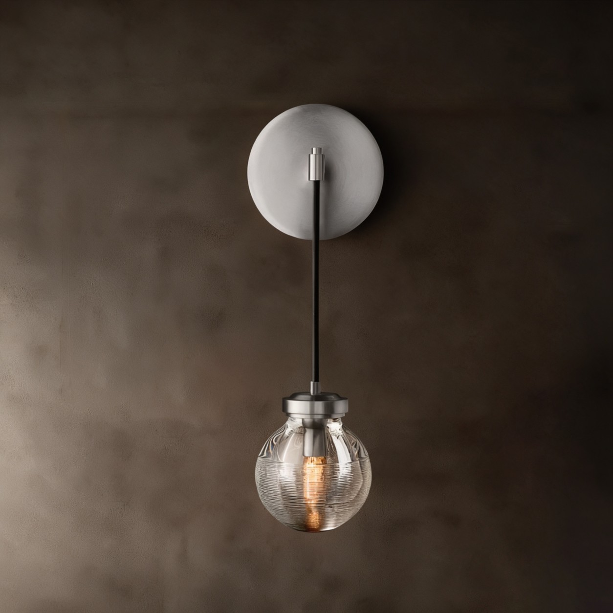 PERLA Glass Wall Sconce - WBERT HOME