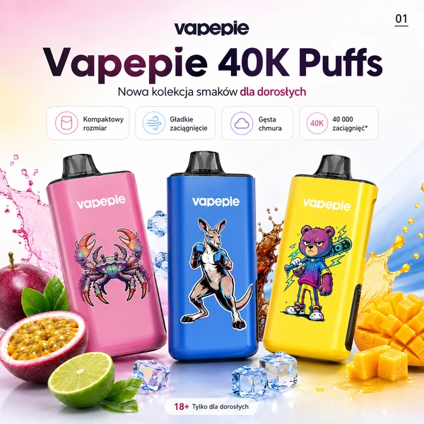 Vapepie 40K – kolekcja produktu