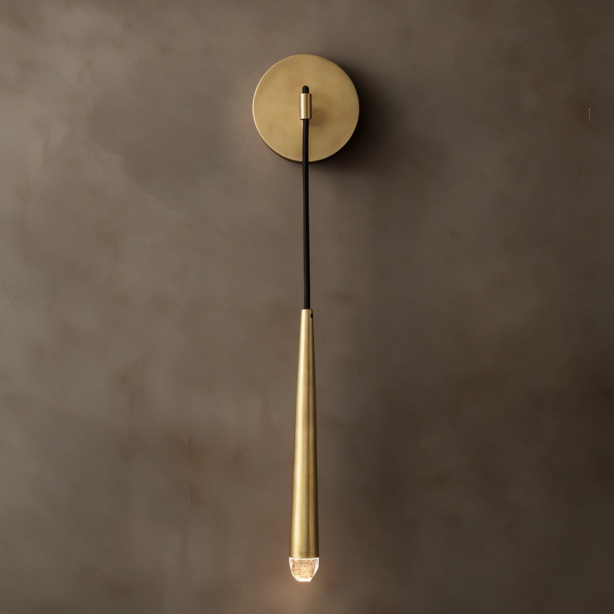 MARCEL Brass Wall Sconce - WBERT HOME