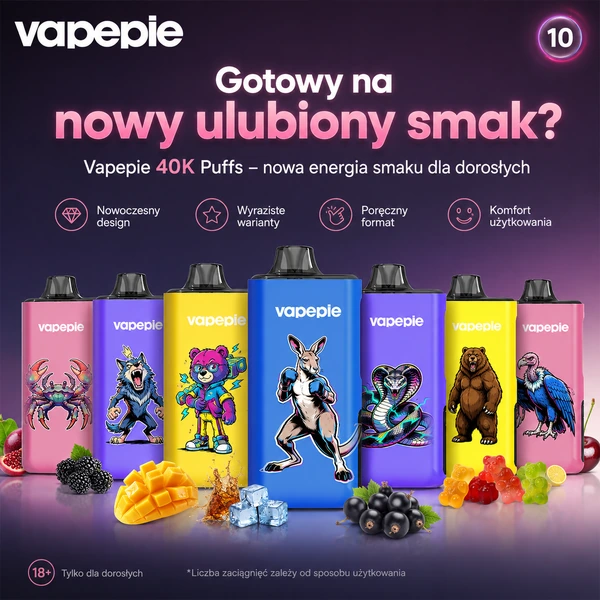 Vapepie 40K – wybierz wariant