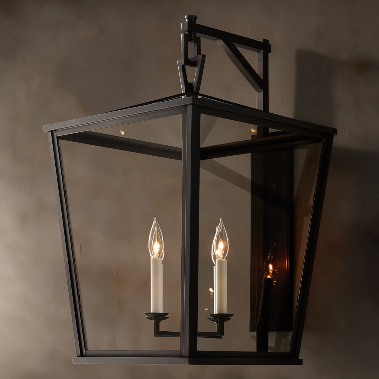 DALTON 19TH C. ENGLISH OPENWORK OUTDOOR SCONCE 28