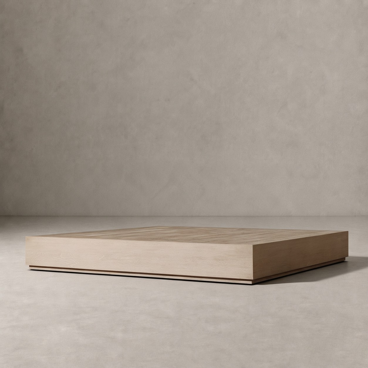 AREZZO Teak Box-Frame Square Outdoor Coffee Table - WBERT HOME