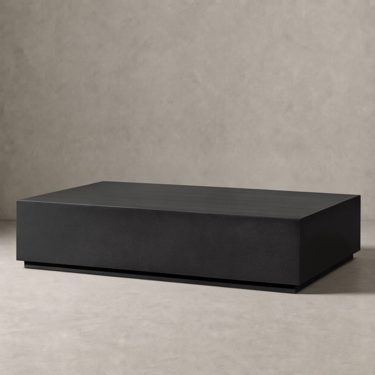 AREZZO Aluminum Rectangular Coffee Table - WBERT HOME