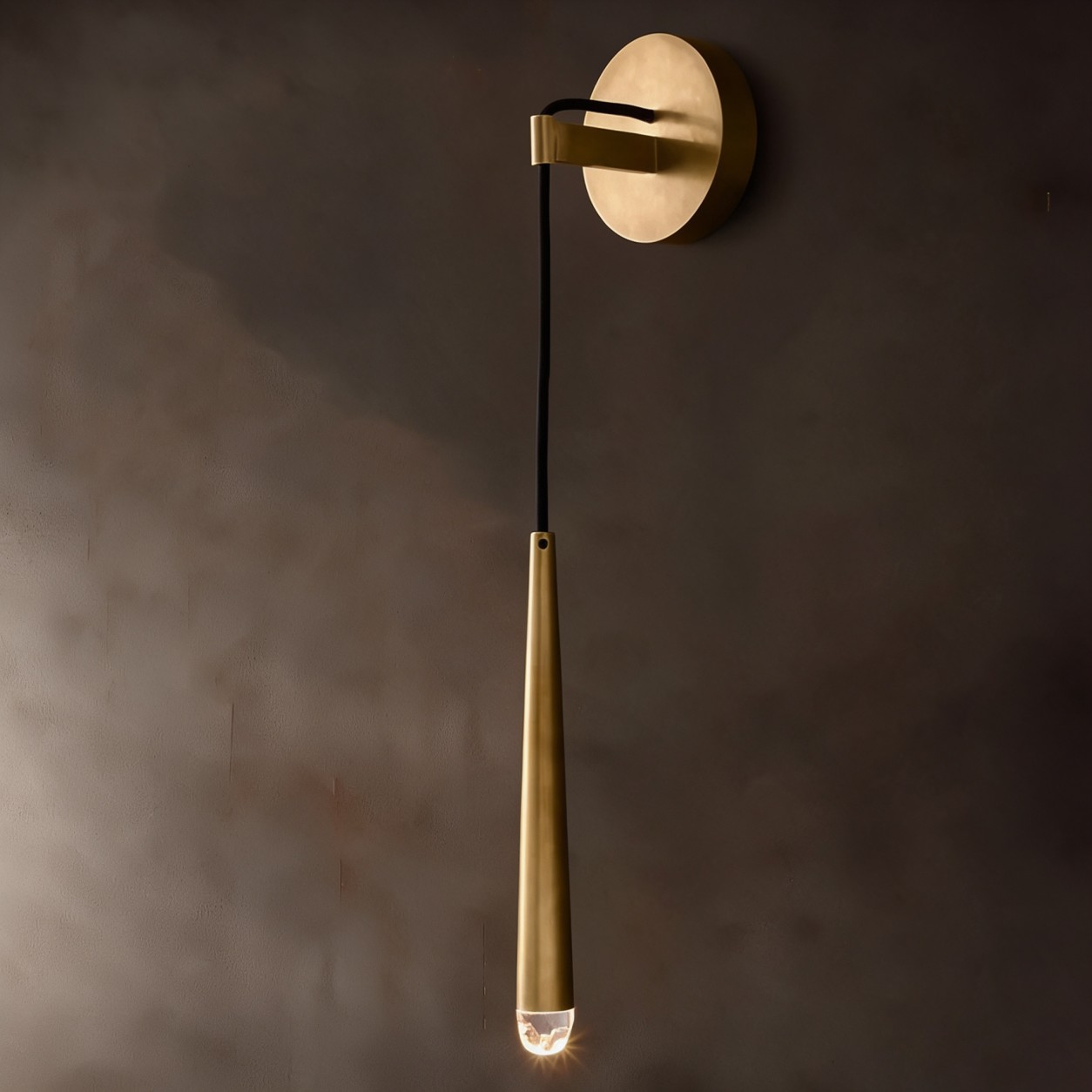 MARCEL Brass Wall Sconce - WBERT HOME