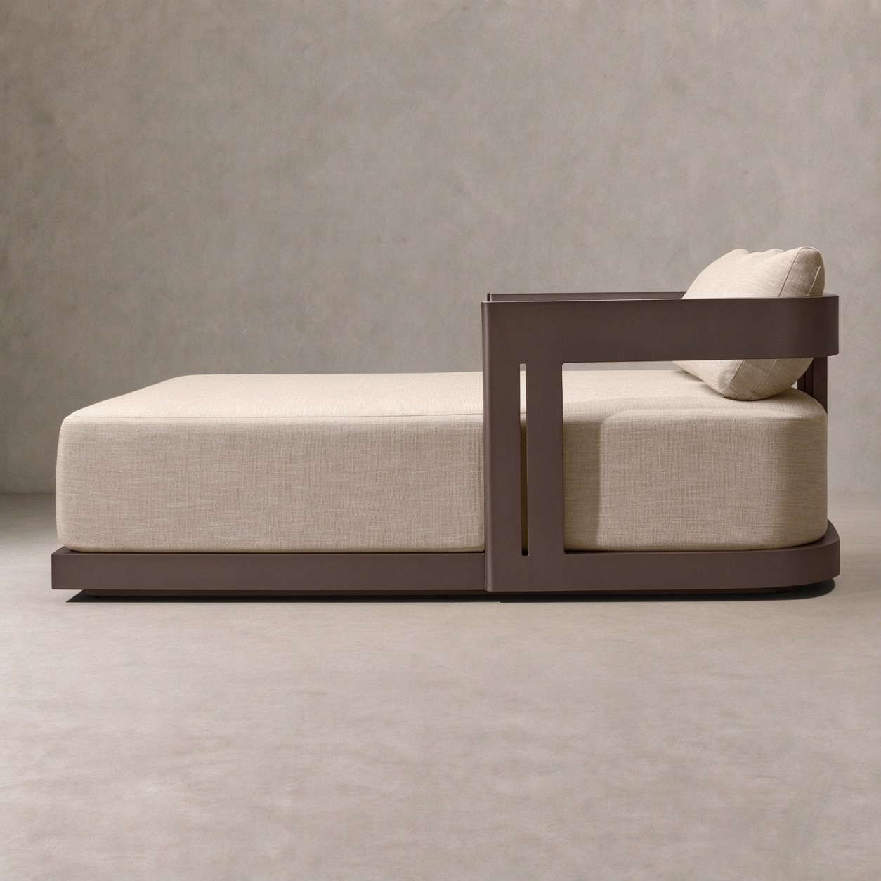 MODERNA Aluminum Outdoor Daybed - WBERT HOME