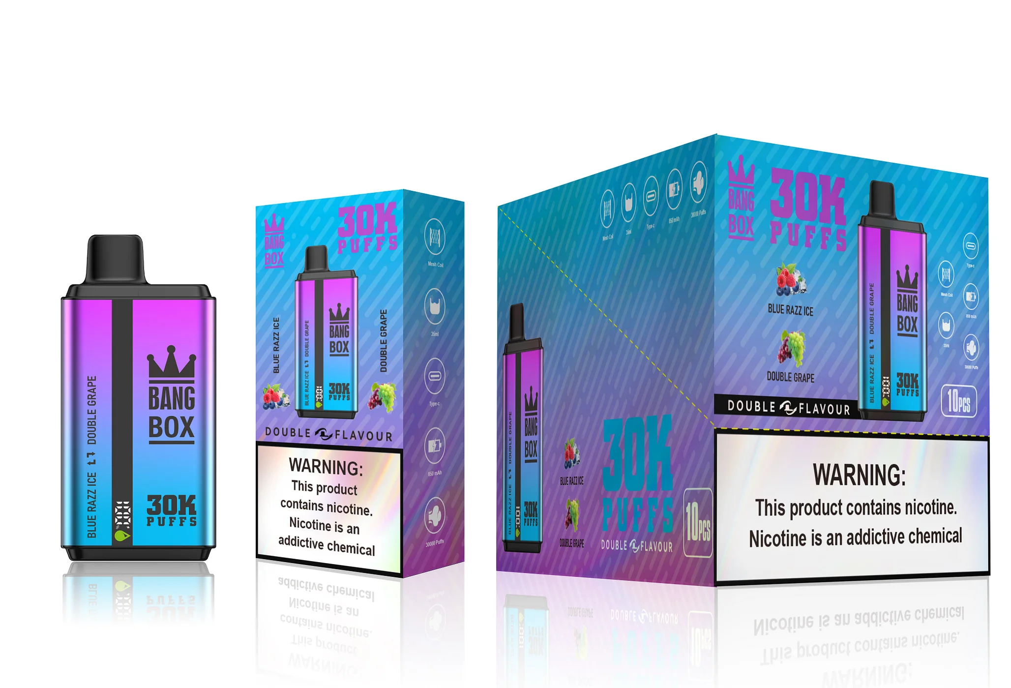 BANG BOX 30K 2 smaki w 1 – aż do 30K zaciągnięć - vapepodpl