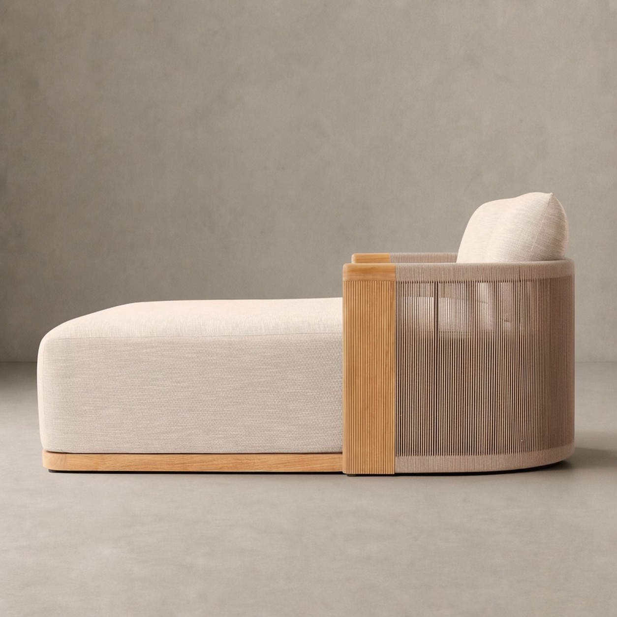 STRAND Teak Outdoor Daybed - WBERT HOME