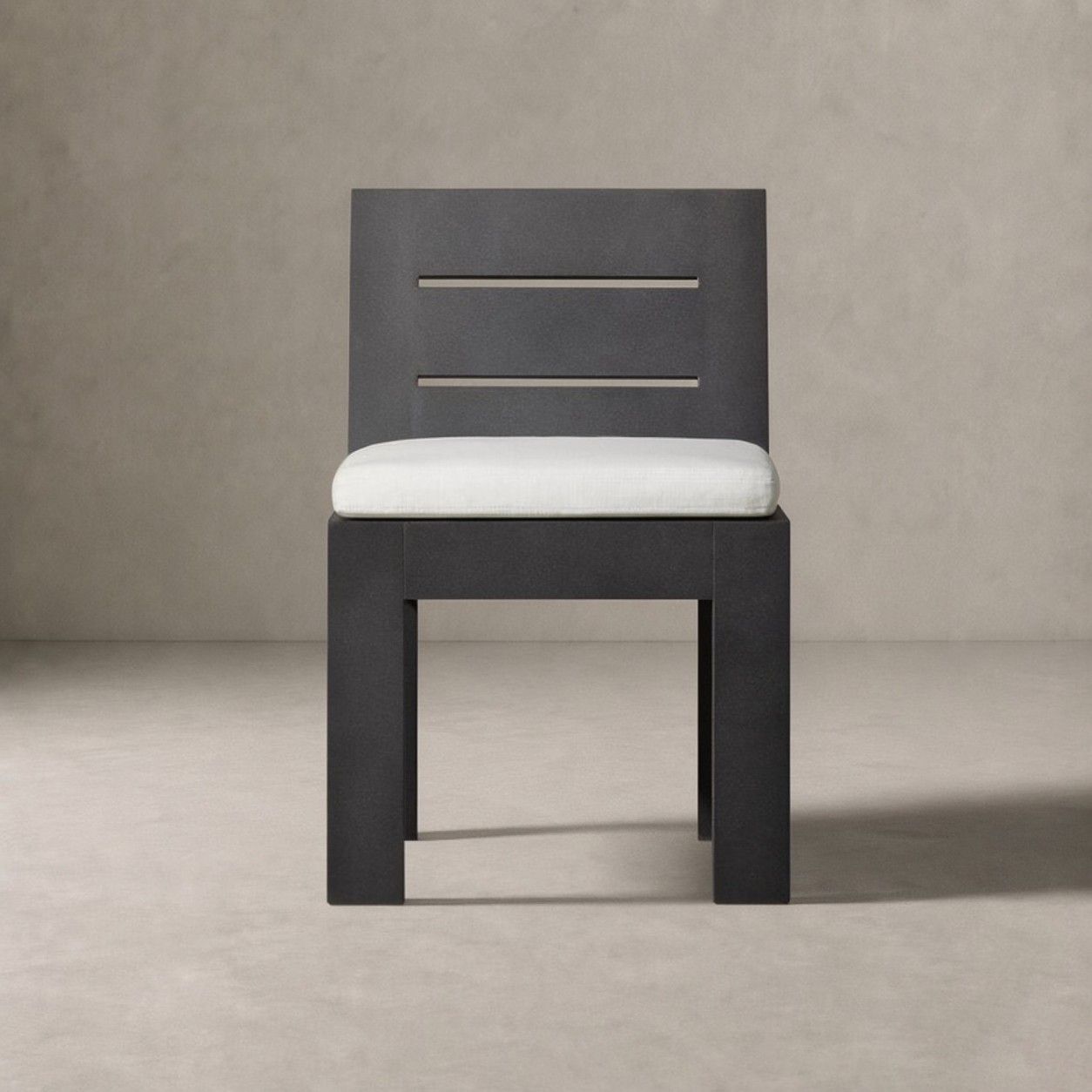 AREZZO Aluminum Dining Side Chair - WBERT HOME