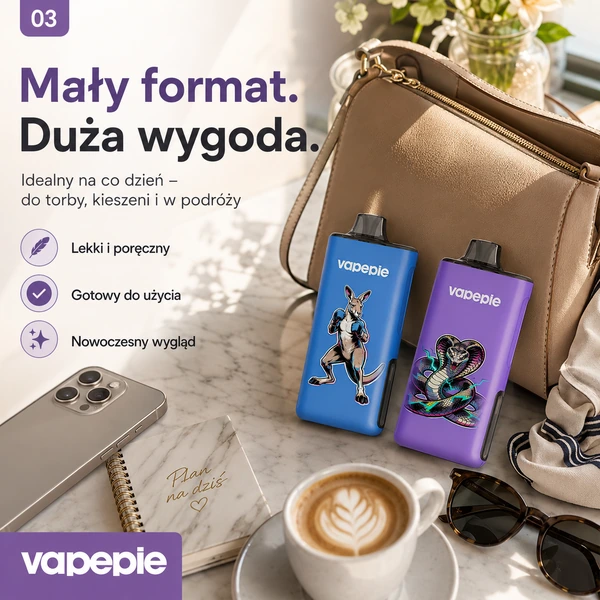 Vapepie 40K – smak i design