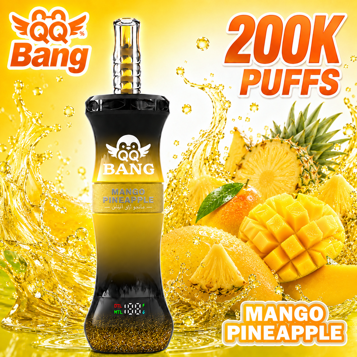 Bang QQ 200K  Disposable Vape Wholesale - vapepodpl