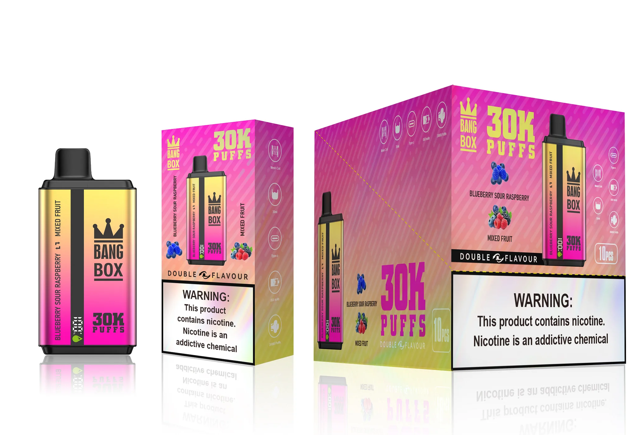 BANG BOX 30K 2 smaki w 1 – aż do 30K zaciągnięć - vapepodpl