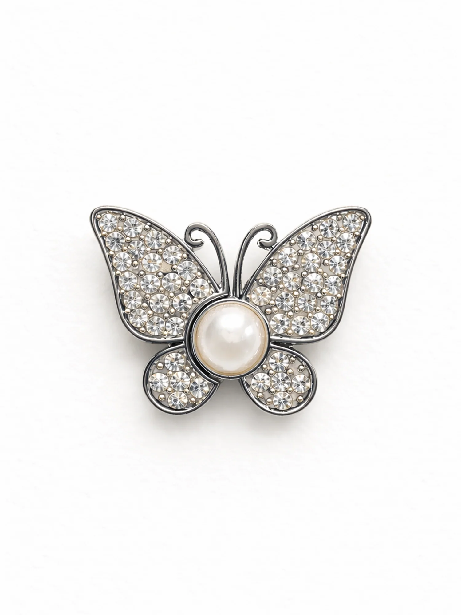 Crystal Butterfly Waist Pin Adjuster - Jeans Tightener