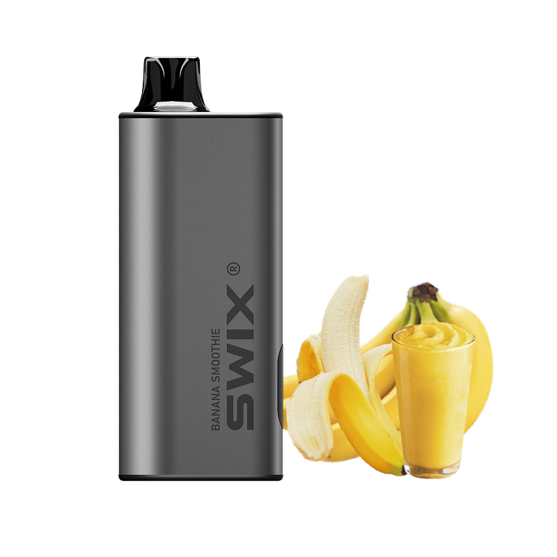 (Pack of 3 ) SWIX VAPE 9000 PUFFS-Banana Smoothie - Swix