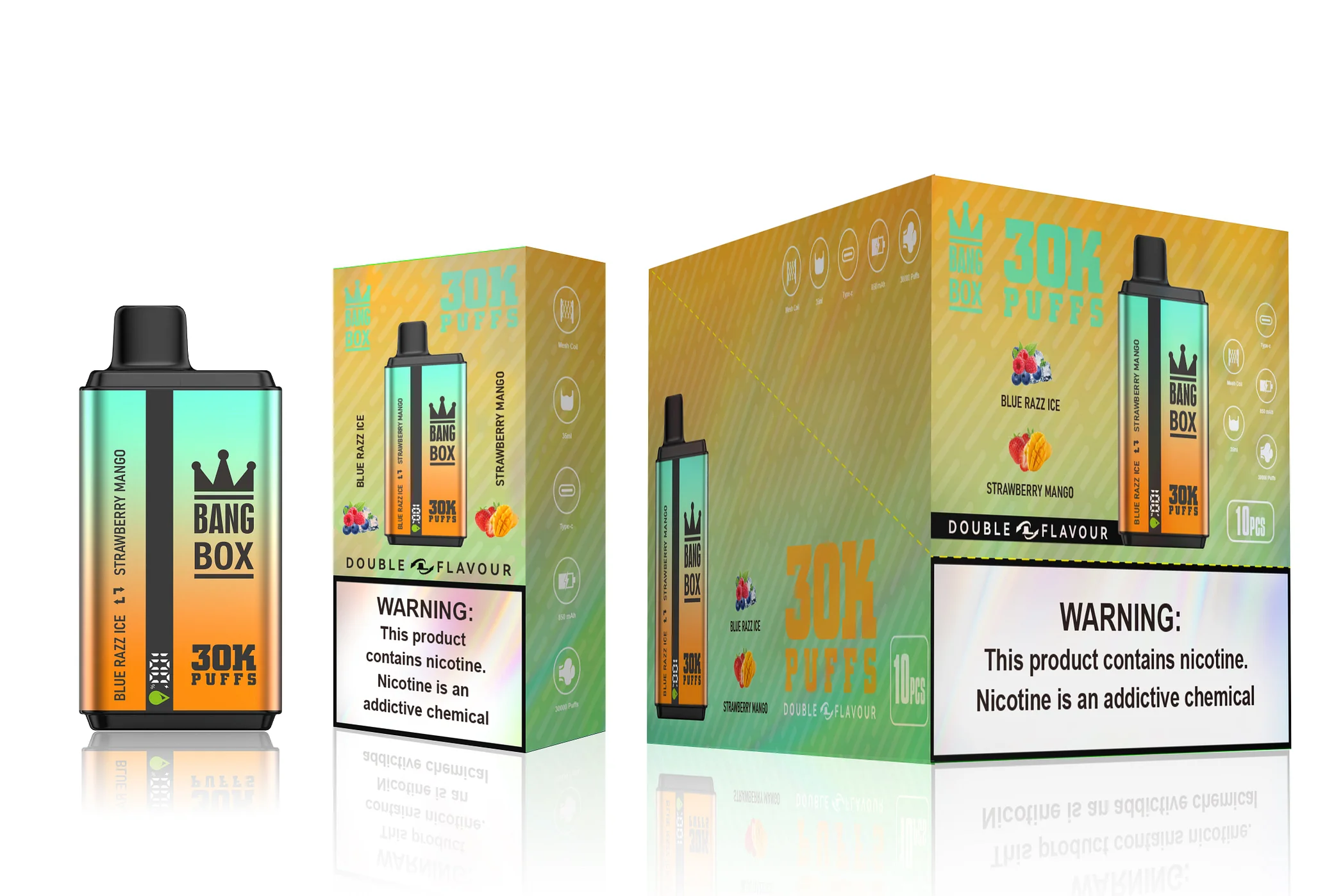 BANG BOX 30K 2 smaki w 1 – aż do 30K zaciągnięć - vapepodpl