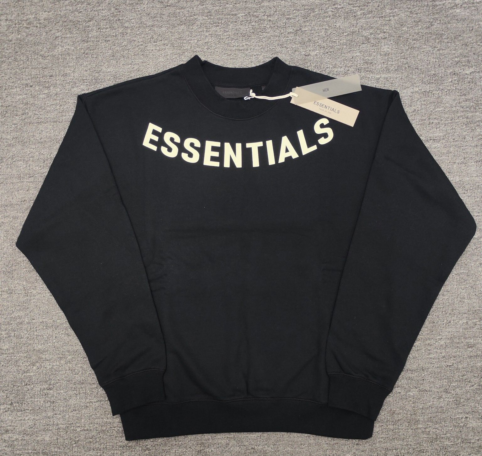 1:1 Top version crazy new silver gradient letter hipster fleece crewneck