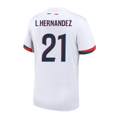 Herren L.HERNANDEZ PSG 2024/25 Auswärtstrikot