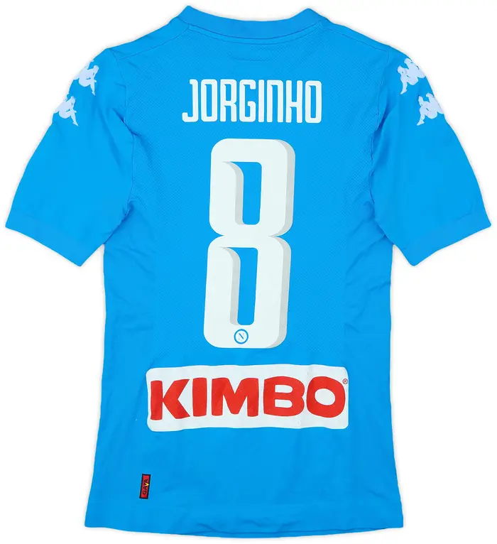Kinder JORGINHO Napoli 2016/17 Heimtrikot