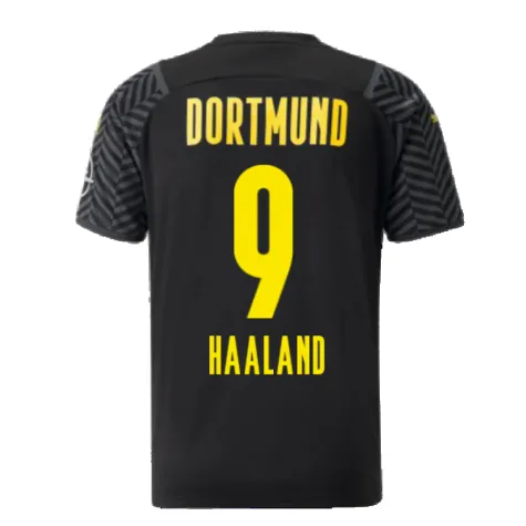 Herren HAALAND Borussia Dortmund 2021/22 Auswärtstrikot