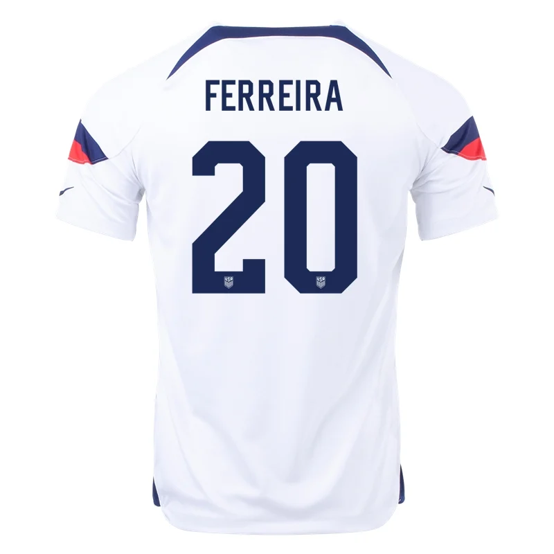Jesús Ferreira #20 USMNT Heimtrikot Weltmeisterschaft 2022