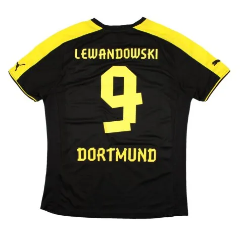 Herren LEWANDOWSKI Borussia Dortmund 2013/14 Auswärtstrikot