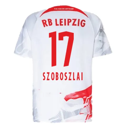 Kinder SZOBOSZLAI RB Leipzig 2022/23 Heimtrikot