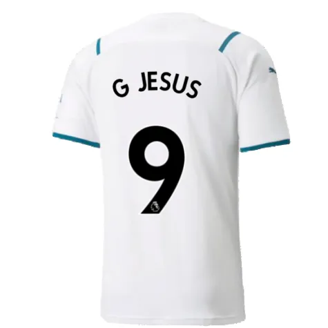 Damen G.JESUS Manchester City 2021/22 Auswärtstrikot