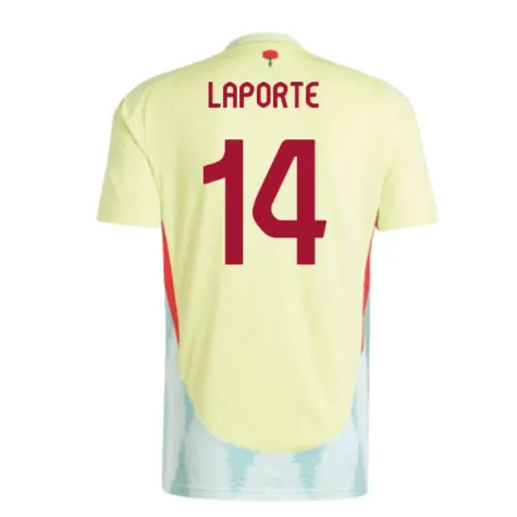 Herren LAPORTE Spanien 2024/25 Auswärtstrikot