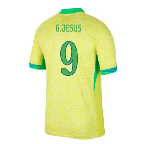 Kinder G.JESUS Brasilien 2024 Heimtrikot