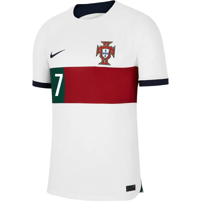 Cristiano Ronaldo #7 Portugal Auswärtstrikot Weltmeisterschaft 2022