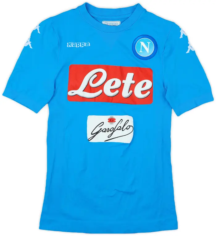 Kinder JORGINHO Napoli 2016/17 Heimtrikot