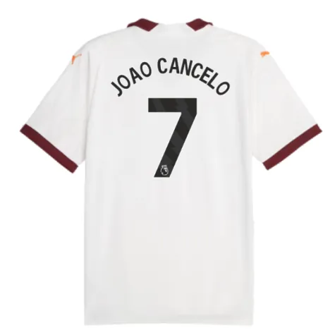 Kinder JOAO CANCELO Manchester City 2023/24 Auswärtstrikot