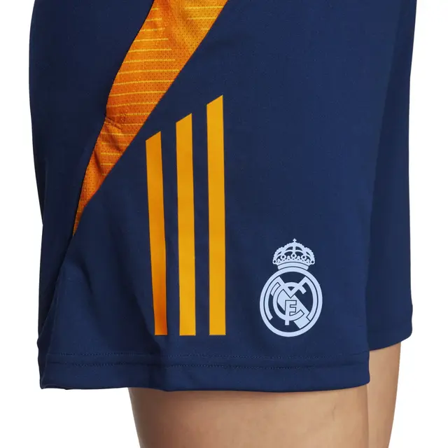 Damen Real Madrid 2024/25 Drittes Authentisches Trainingsshorts - Blau